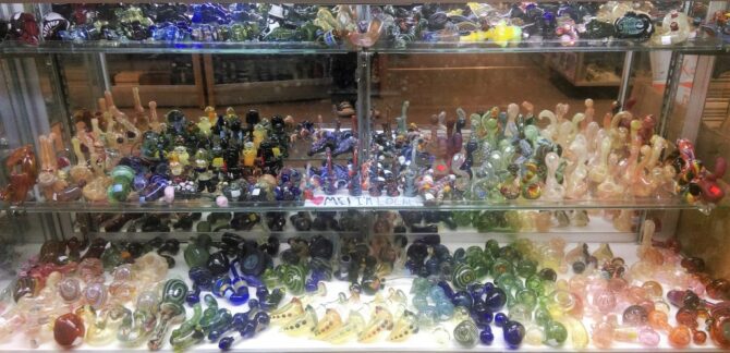 Colored Glass Pipes